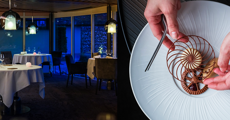 Excellence culinaire chez Cédric Burtin, 2 étoiles au Guide Michelin 2025 © Matthieu Cellard