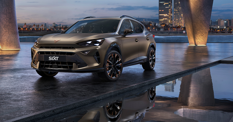Un SUV Cupra Formentor hybride loué chez Sixt