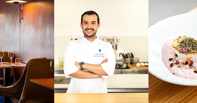 Les Dîners Privés Visa Infinite by Top Chef : Samuel Albert (Les Petits Prés, Angers) © Coline Albert