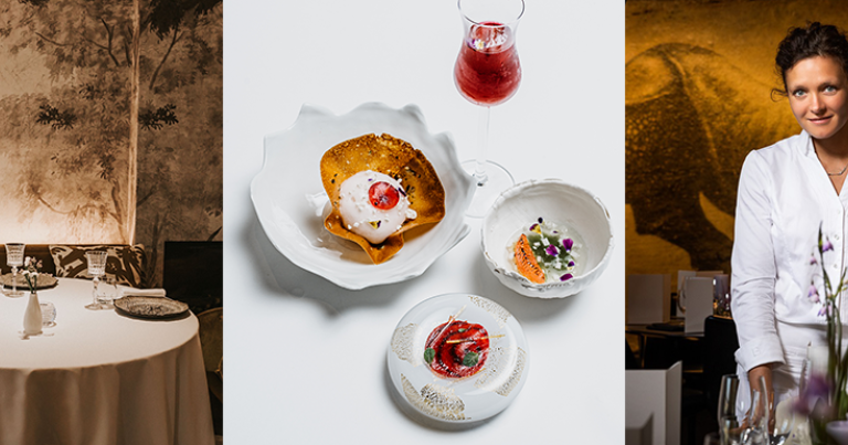 La Cheffe Fanny Rey, à la tête de L'Auberge de Saint-Rémy, 2 étoiles au Guide Michelin © Anthony Luong Photographe