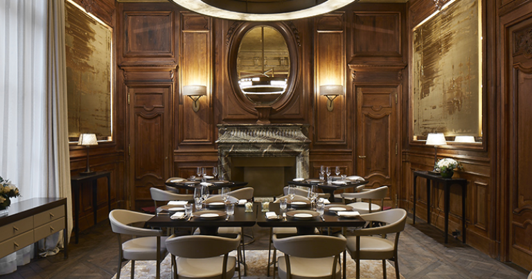 Le restaurant Trente-Trois de la Maison Villeroy à Paris, 1 étoile au Guide Michelin 2025 © Maison Villeroy