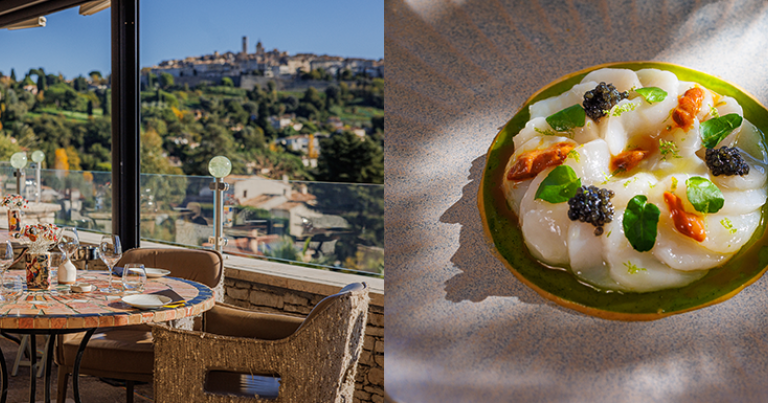 Le restaurant Alain Llorca avec sa terrasse panoramique © Alain Llorca